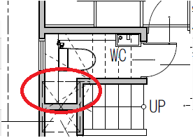 階段下トイレの収納スペース事例 株式会社大真ブログ